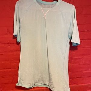 Light Blue Lululemon Tee XL